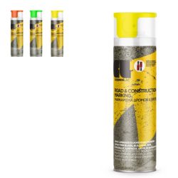 Festék spray 360 fokos jelölő sárga 500 ml