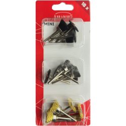 Csiszolószerszám készlet 18 db-os mini kefe 