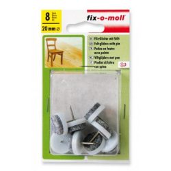 Bútorcsúsztató filc fehér 24mm (szögelhető) Fixomoll