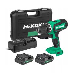 Hikoki akkus fúró-csavarozó kofferral 2db 2,0Ah akkuval
