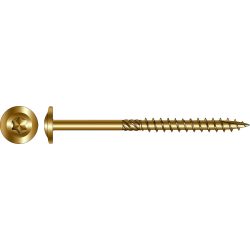 Szerkezetépítő csavar nagytányéros 6x140