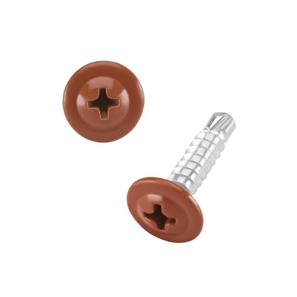 Opelcsavar önfúrós 4,2x13 téglavörös RAL8004