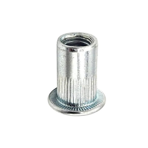 Szegecsanya peremes RM. M8x16 mm