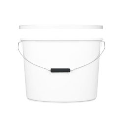 Vödör fehér fedeles 12 L ovális