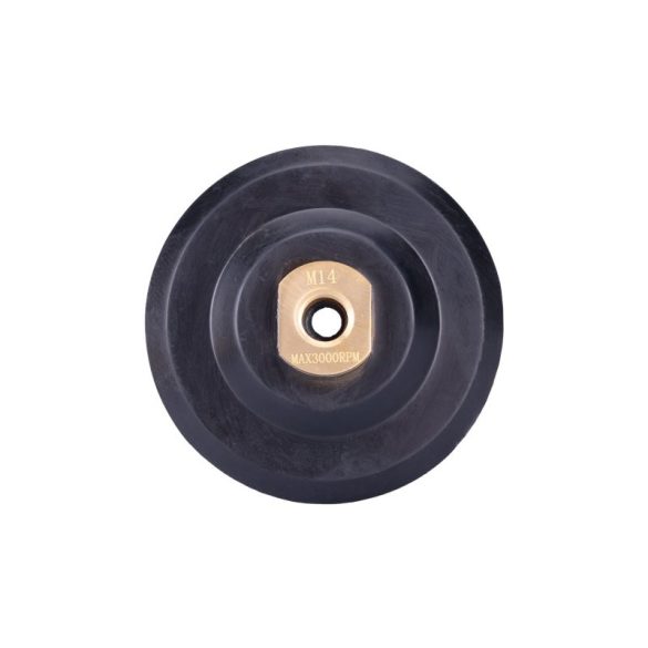 Tépőzáras gumitányér 100 mm M14 Festa