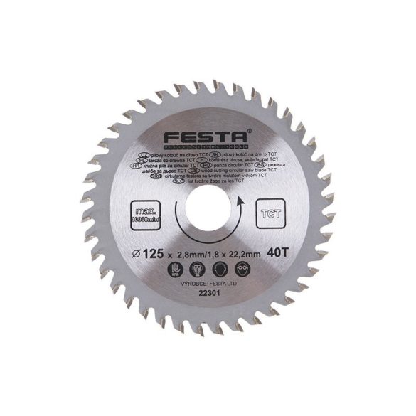 Favágó korong flexre 125mm-es