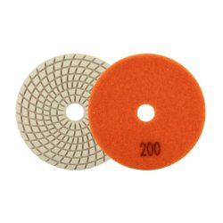  Tépőzáras gyémánt csiszoló és polírozókorong 100 mm/P200 vizes Festa