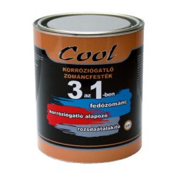 Zománc festék Cool 3in1 szürke 0,75 L-es Hemmax