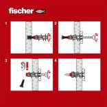 Fischer Gipszkartontipli 6 x 28 mm önfúró DuoBlade