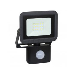 Reflektor 10W Led mozgásérzékelős fekete