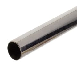 Vállfatartó rúd kerek 150 cm króm