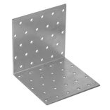 Sarokösszekötő lemez perforált 100*100*100