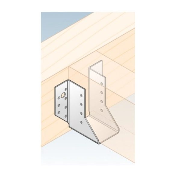Oszlop tartó szeglemez 60*100