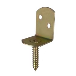 Kerítés rögzítő kapocs eloxált