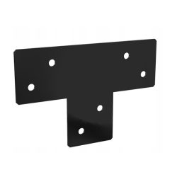   Összekötő lemez "T" 255 x 170 x 85 / 2,5 mm fekete Pergola