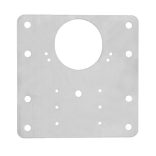 Kivetőpánt javító lemez 90x90 Inox