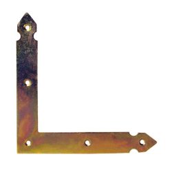 Sarokvas 150*150 díszes eloxált