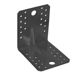 Fekete sarokvas 90x90