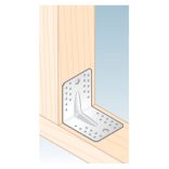 Fekete sarokvas 90x90