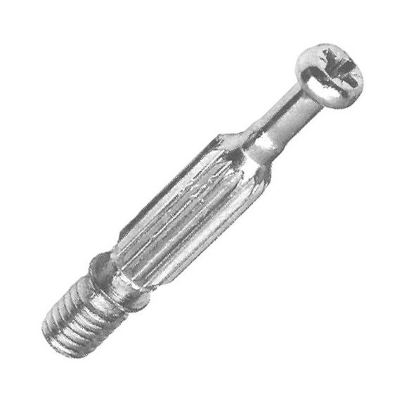 Bútorösszehúzó excenter szár M6 x 33,5