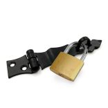 Fekete lakatpánt díszes 100-as