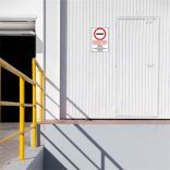 Tábla műanyag "Dohányzásra kijelölt hely"