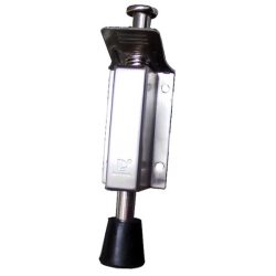 Ajtókitámasztó rugós inox