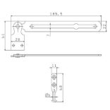 Bukó ablak olló egyenes