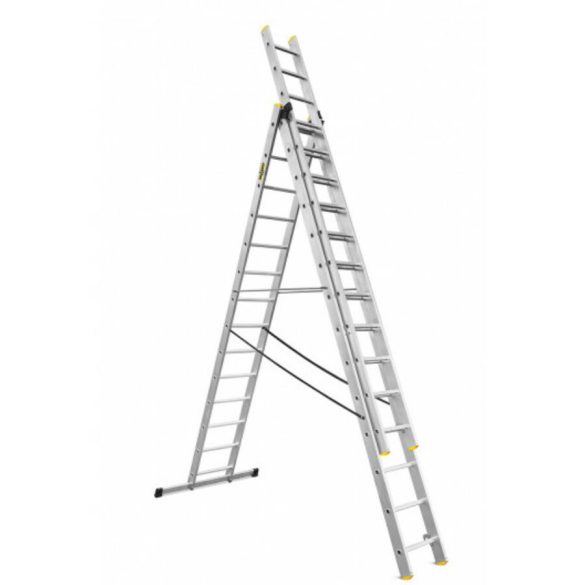 Létra Alumínium 3x9 fok kitolható