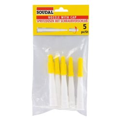Szilikoncsőr szett 5 db-os Soudal