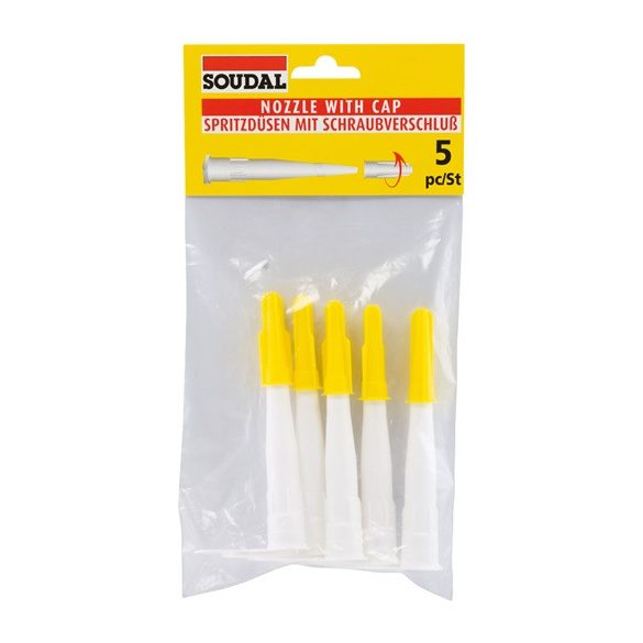 Szilikoncsőr szett 5 db-os Soudal