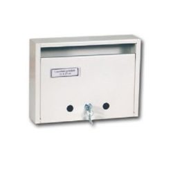 Postaláda lakótelepi fehér