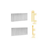 INGCO Pneumatikus tűzőgép 16-40 mm és szögbelövő 15-50 mm