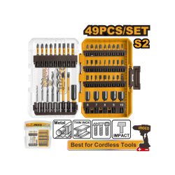 INGCO Impact bithegy készlet 49 részes