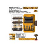 INGCO Impact bithegy készlet 33 részes