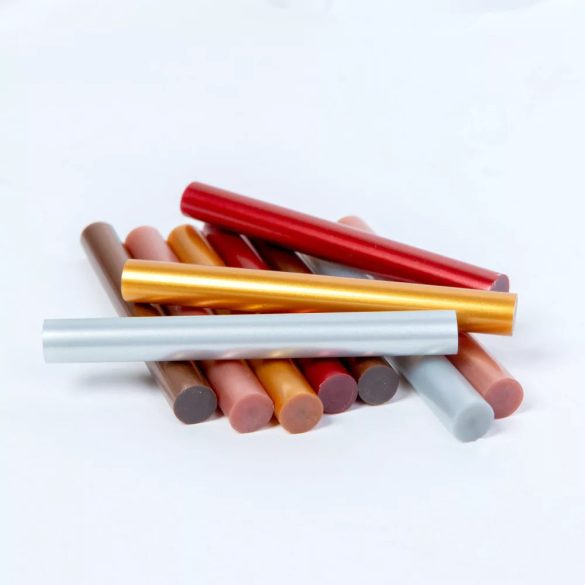 Ragasztórúd színes metal 10 db-os 11 mm