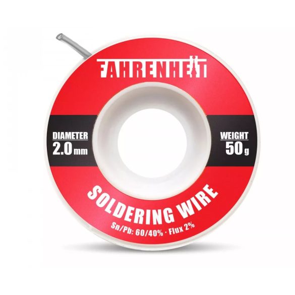 Forrasztó ón 2mm 50g