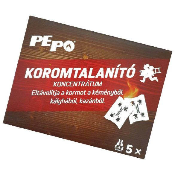 Pepó koromtalanitó