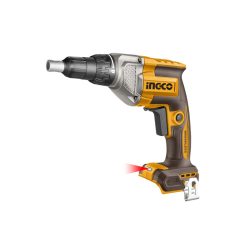   INGCO Akkus gipszkarton csavarbehajtó szénkefe nélküli 20 V (akku és töltő nélkül)