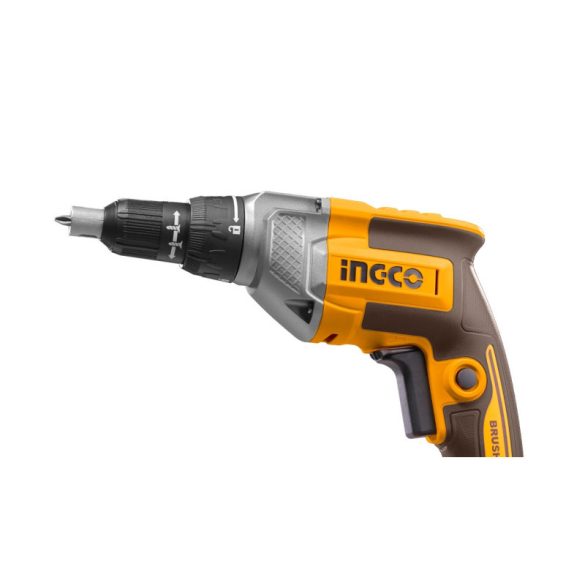 INGCO Akkus gipszkarton csavarbehajtó szénkefe nélküli 20 V (akku és töltő nélkül)