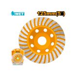 INGCO Gyémánt fazékkorong 125 x 20 x 22,2 mm turbó