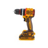 IINGCO Akkus ütvefúró-csavarozó 66 Nm szénkefe nélküli 20 V (2 x 2,0 Ah akku + töltő)