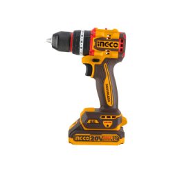   IINGCO Akkus ütvefúró-csavarozó 66 Nm szénkefe nélküli 20 V (2 x 2,0 Ah akku + töltő)