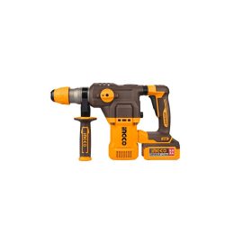   INGCO Akkus kombikalapács 4,5 J SDS-Plus szénkefe nélküli 20 V (akku és töltő nélkül)