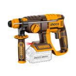 INGCO Akkus kombikalapács 2,0 J SDS-Plus szénkefe nélküli 20 V (akku és töltő nélkül)