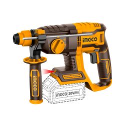   INGCO Akkus kombikalapács 2,0 J SDS-Plus szénkefe nélküli 20 V (akku és töltő nélkül)