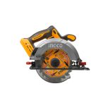 INGCO Akkus körfűrész 165 mm szénkefe nélküli 20 V (akku és töltő nélkül)