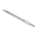INGCO Hegyes vésőszár 30 x 400 mm HEX