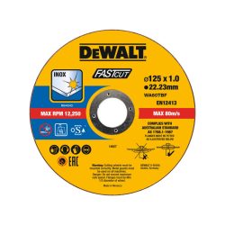 Dewalt vágókorong fémre 125x1 mm inox