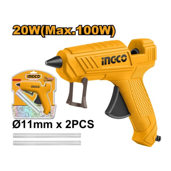 INGCO Ragasztópisztoly 11 mm